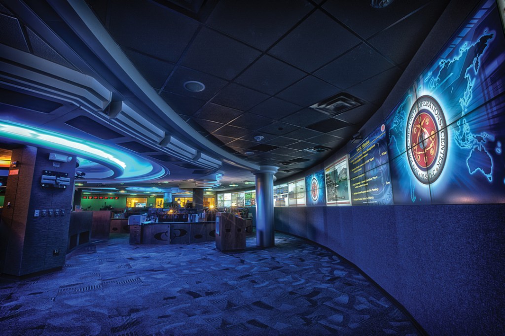 The National Security Operations Center (NSOC) floor in 2012.